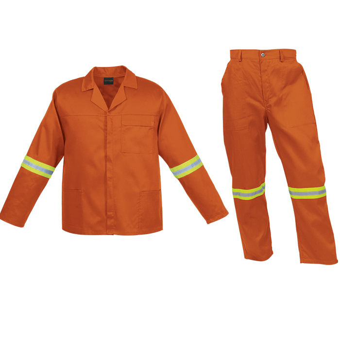 Barron Budget Poly Cotton Conti Suit with Reflective - Image 7