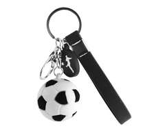 Goal-Kick Soccer Ball Keychain
