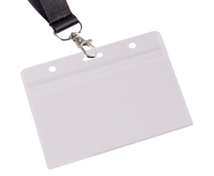 PVC Lanyard Pouch - 10.3 x 9 x 0.25 cm