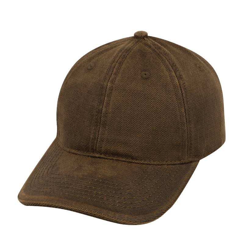 Dual Tone Oil Skin 6 Panel Cap - Image 2