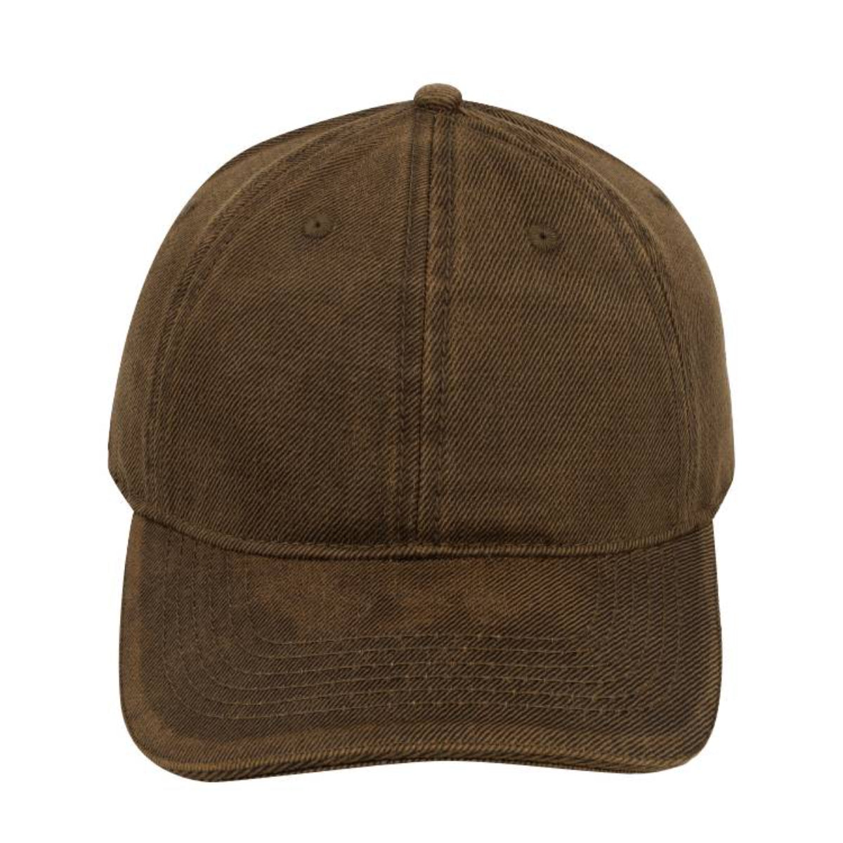 Dual Tone Oil Skin 6 Panel Cap - Image 4