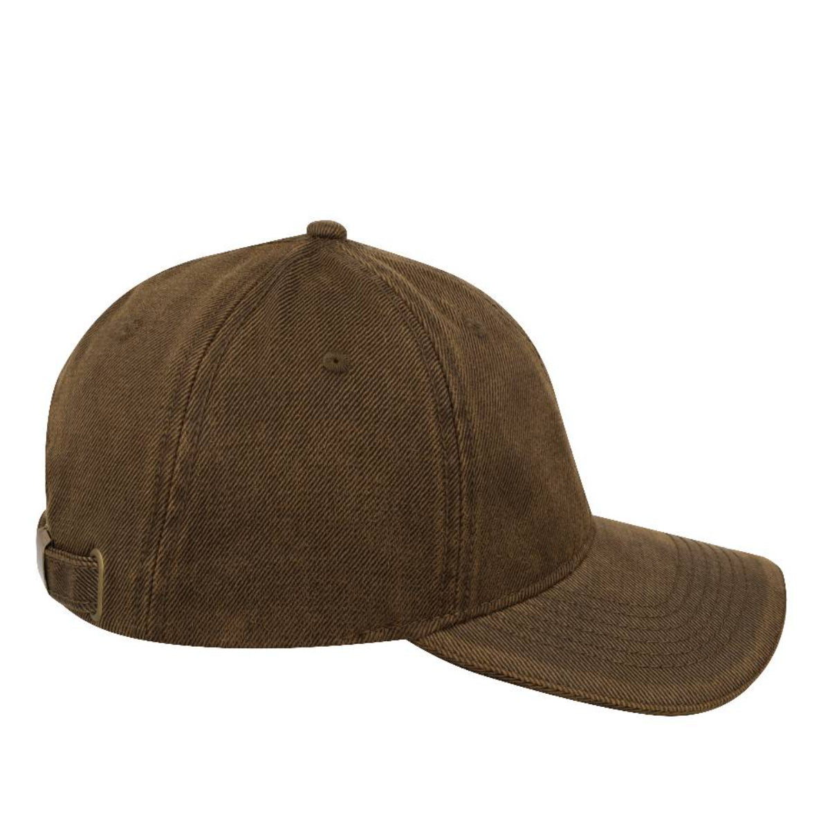 Dual Tone Oil Skin 6 Panel Cap - Image 6