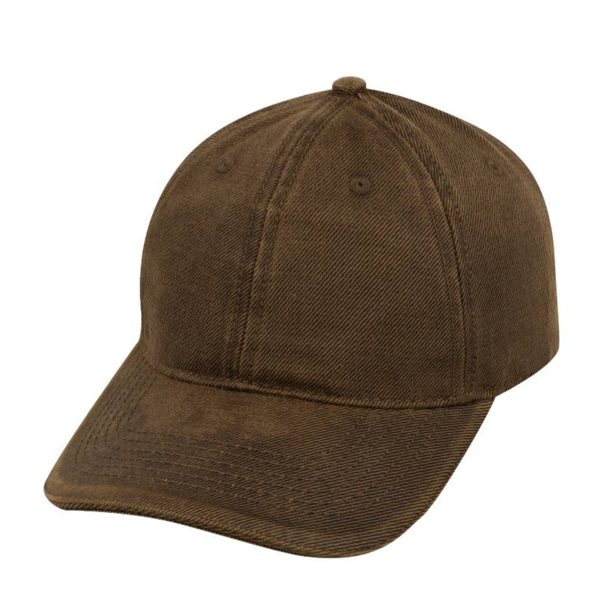 Dual Tone Oil Skin 6 Panel Cap - Image 7