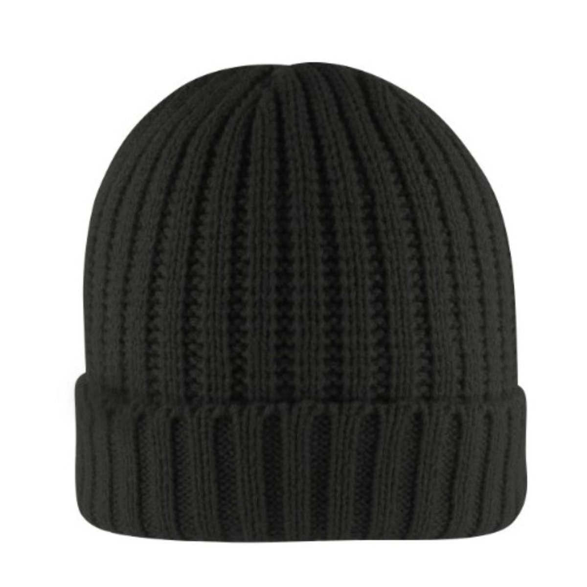 Rib Knit Cuffed Beanie - Image 7