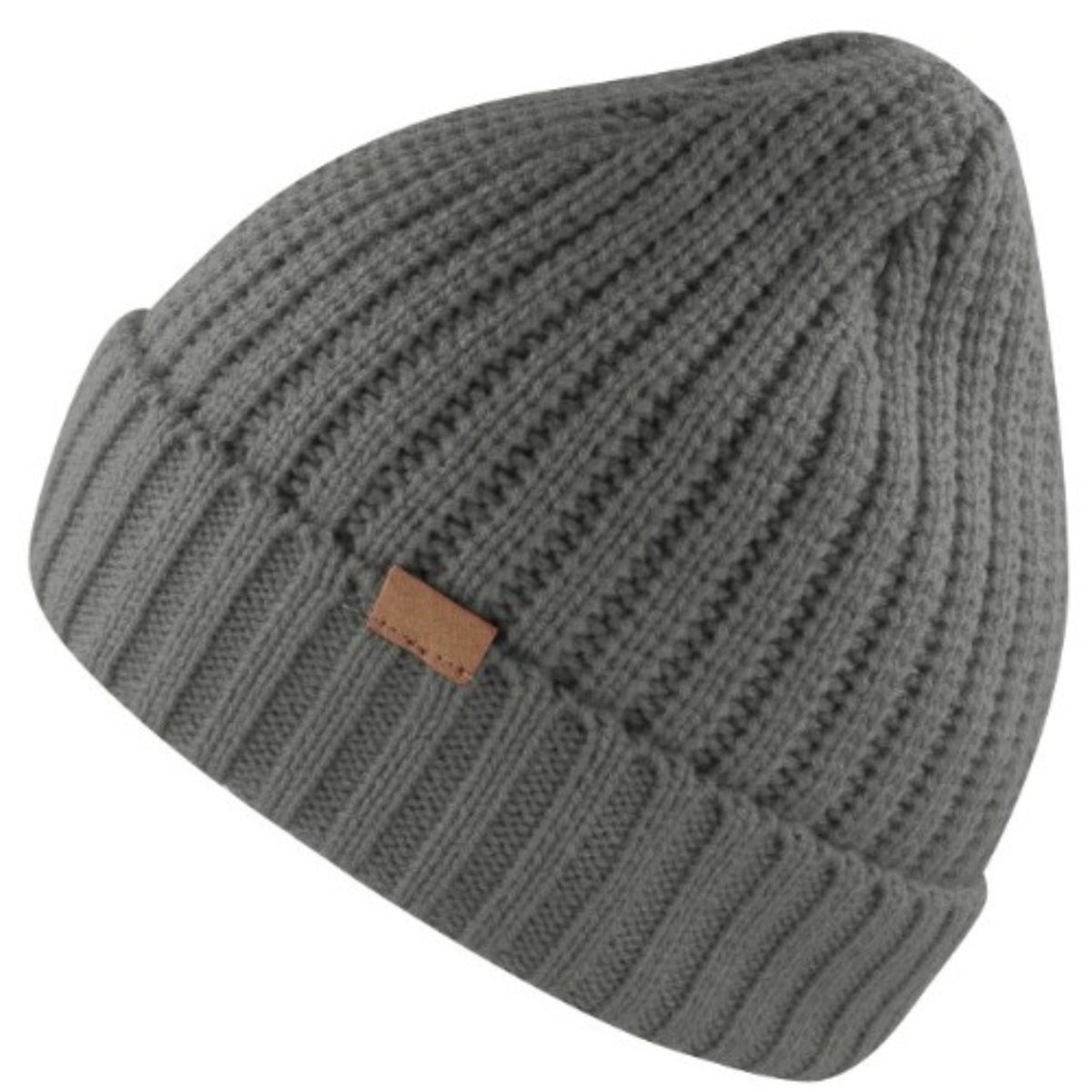 Rib Knit Cuffed Beanie - Image 10