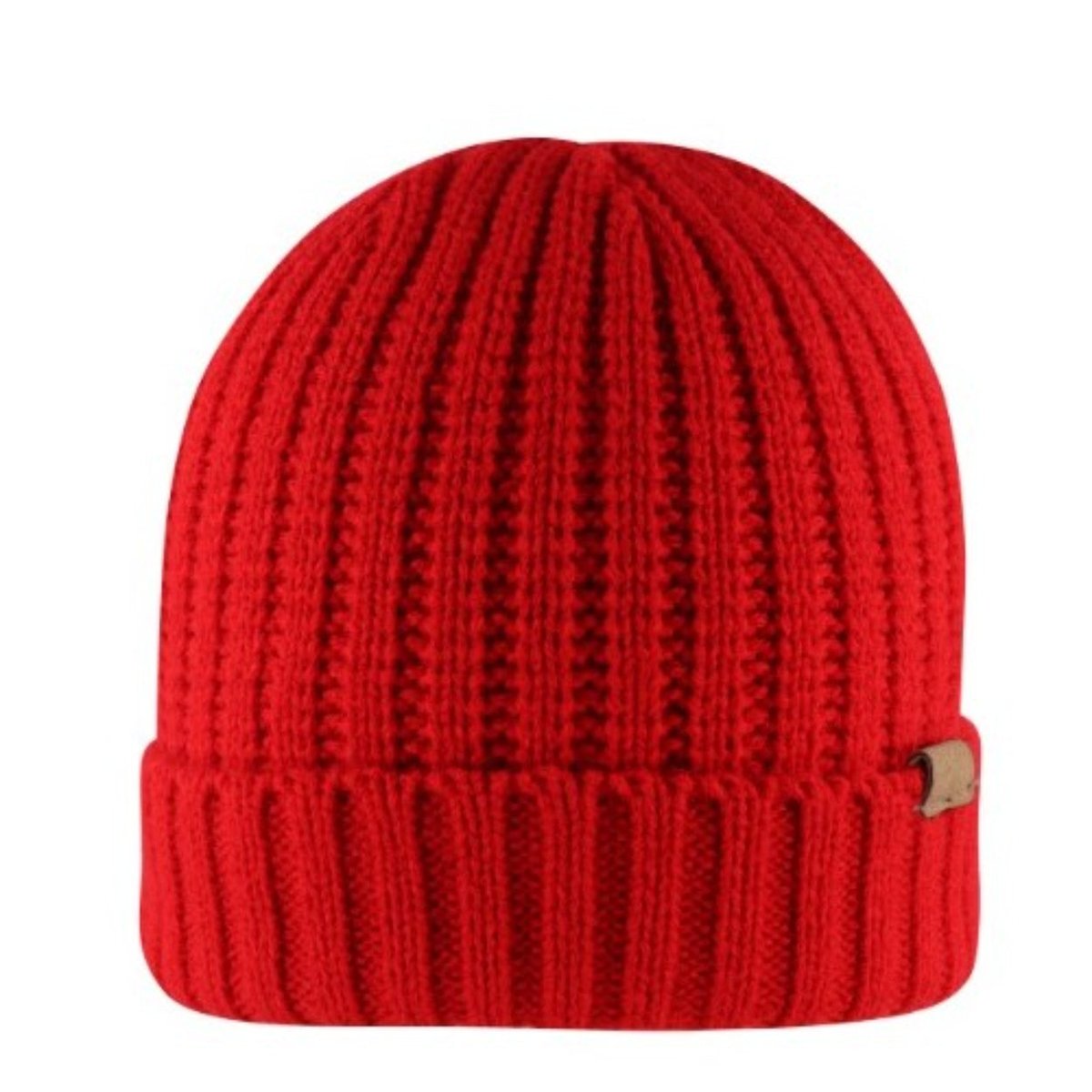 Rib Knit Cuffed Beanie - Image 33