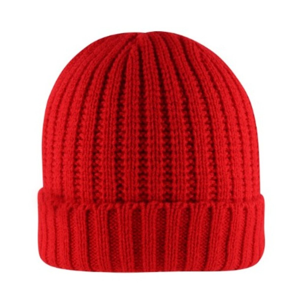 Rib Knit Cuffed Beanie - Image 35