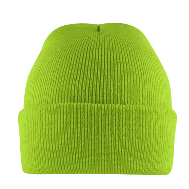 Cuffed Knitted Beanie - Image 33