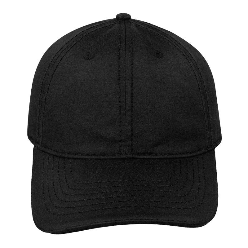 Washed Oil Skin 6P Cap