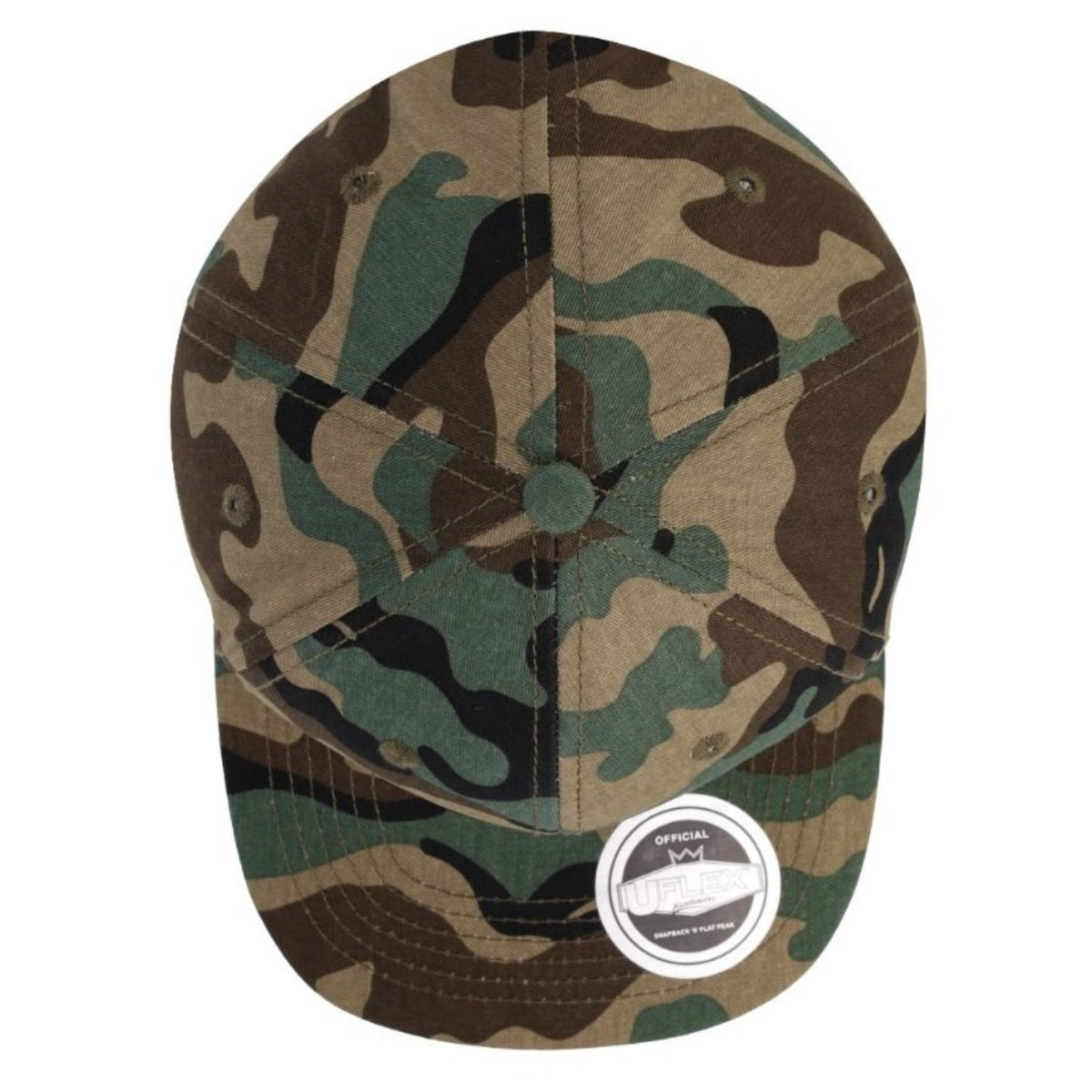 Uflex 6P Flat Peak Snapback - Image 32