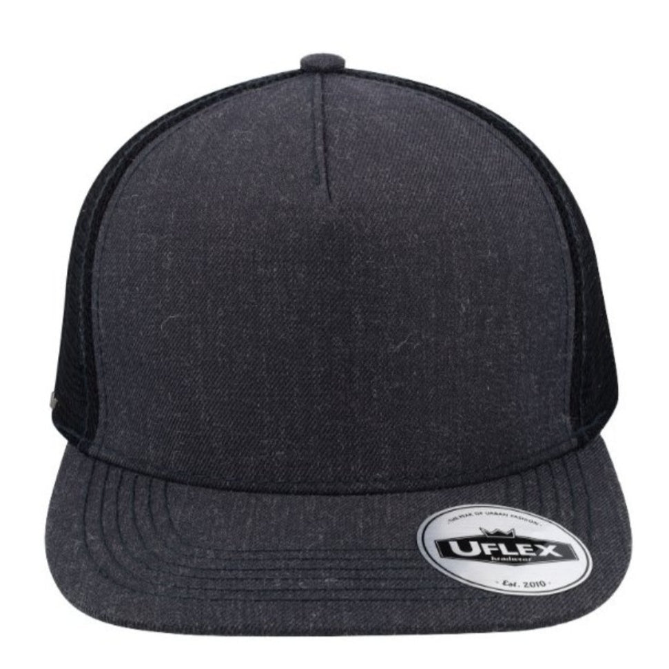 Uflex 5P Flat Peak Trucker Cap - Image 16