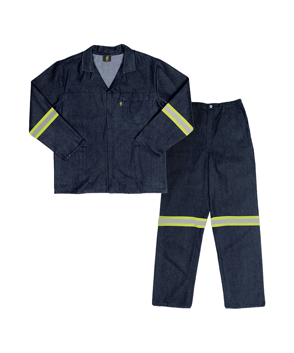 Paramount Reflective Denim Conti Suit