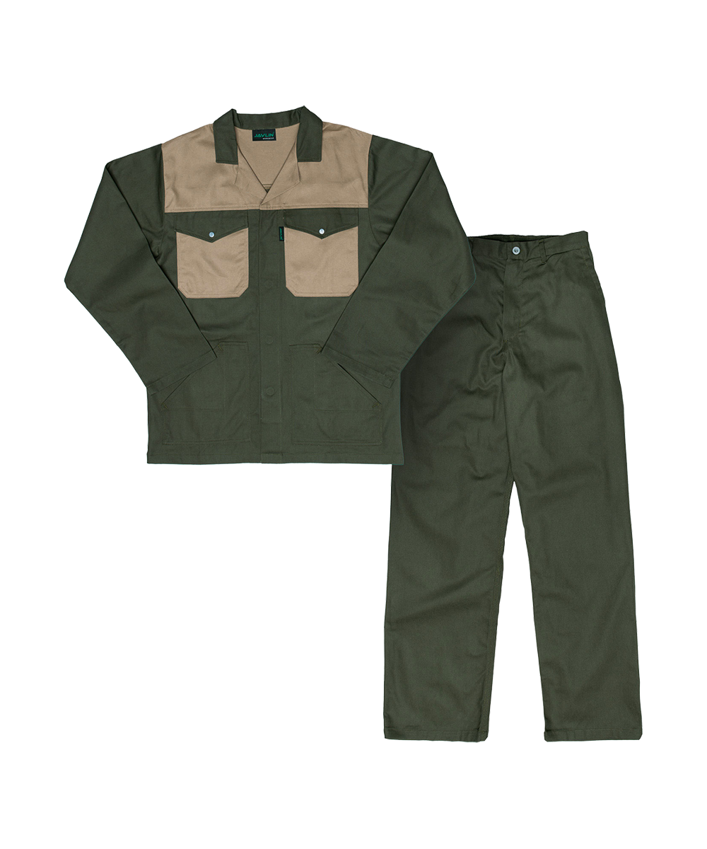 Two Tone Polycotton Conti Suit