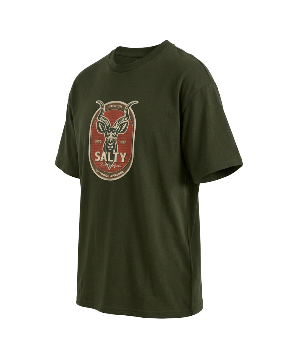 Salty T-Shirt Kudu Lager
