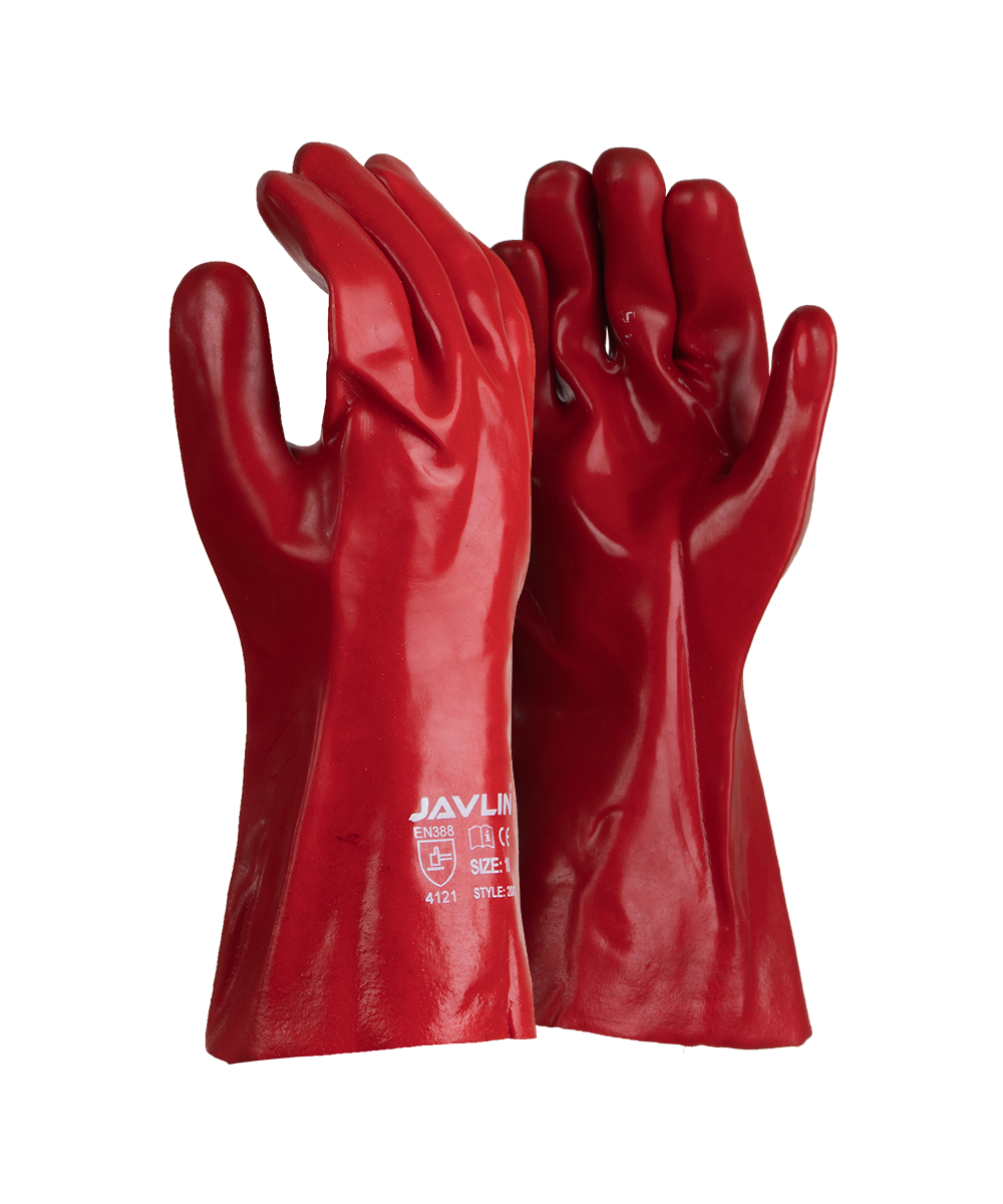 PVC Medium Weight Gloves - 35cm