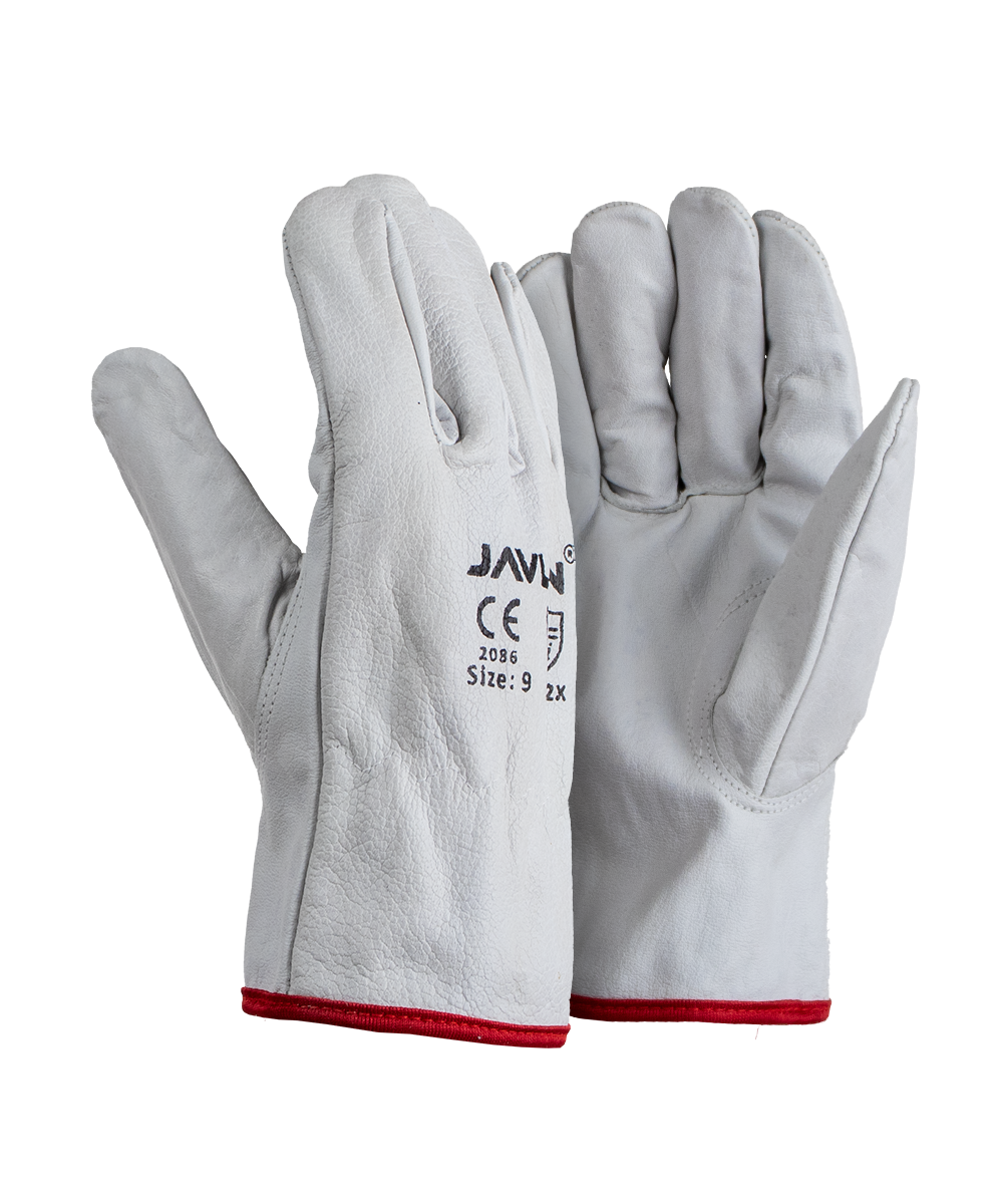 Premium White Goatskin Tig Welding Gloves