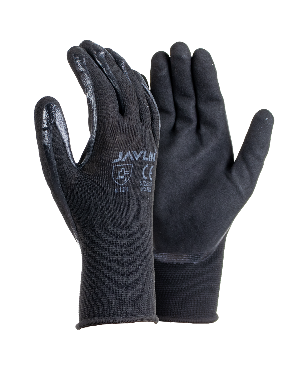 Double Dipped Palm Coated Nitrile Flexi Gloves