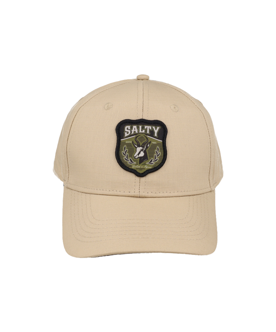 Salty Springbok Stamp Cap