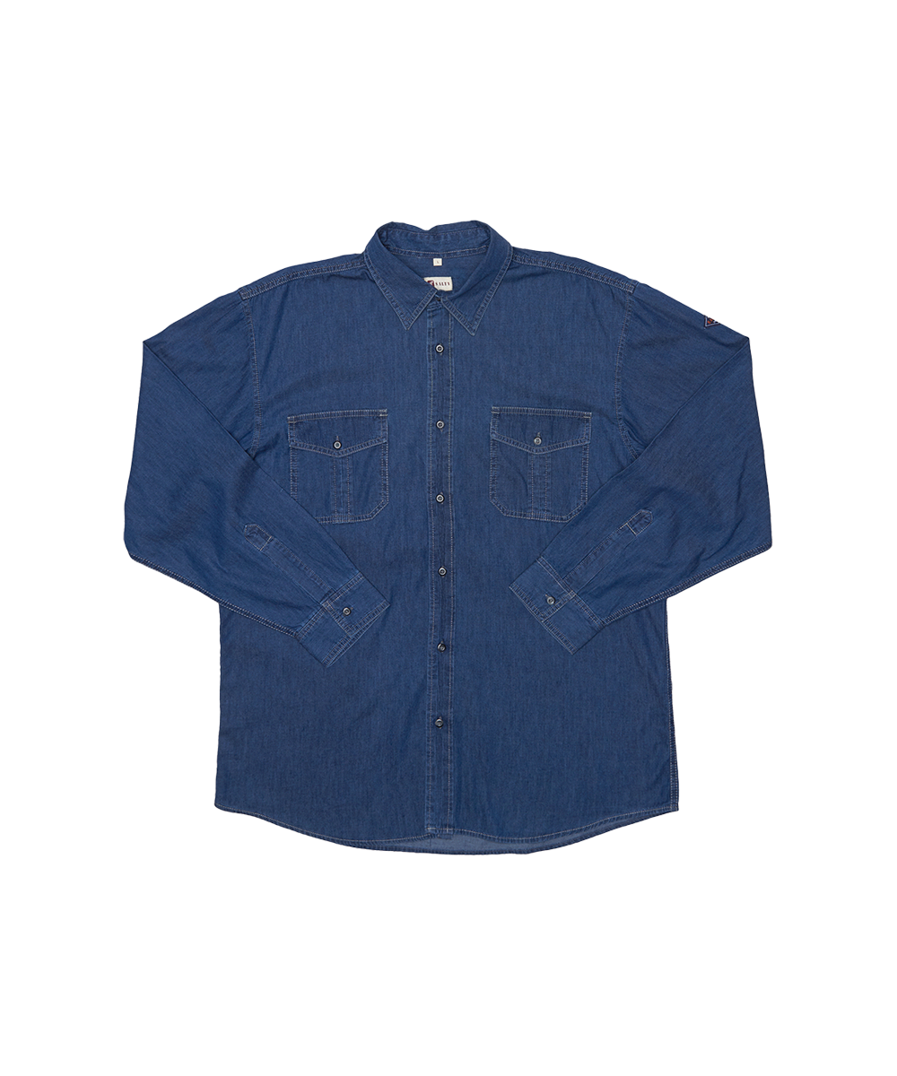 End Of Range - Denim Long Sleeve Shirt