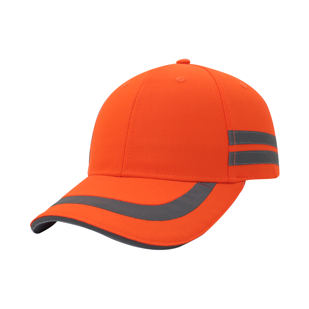 Hi Vis 6 Panel Cap