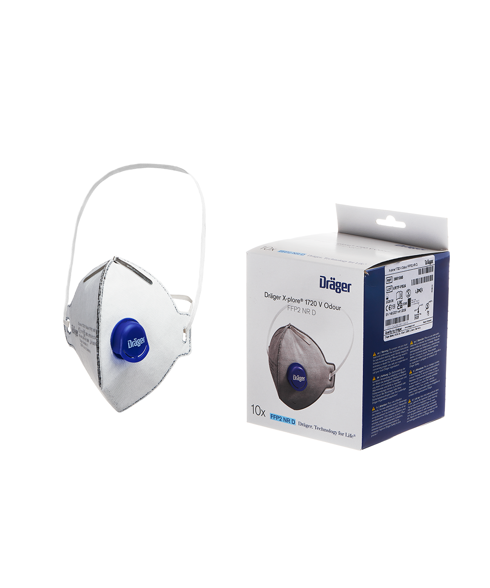 Dräger X-plore 1720 FFP2 D Mask with Valve