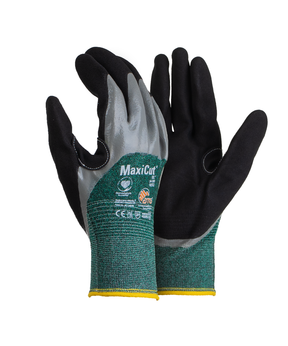 Maxicut Cut 3 Fully Dipped Nitrile Coated Gloves