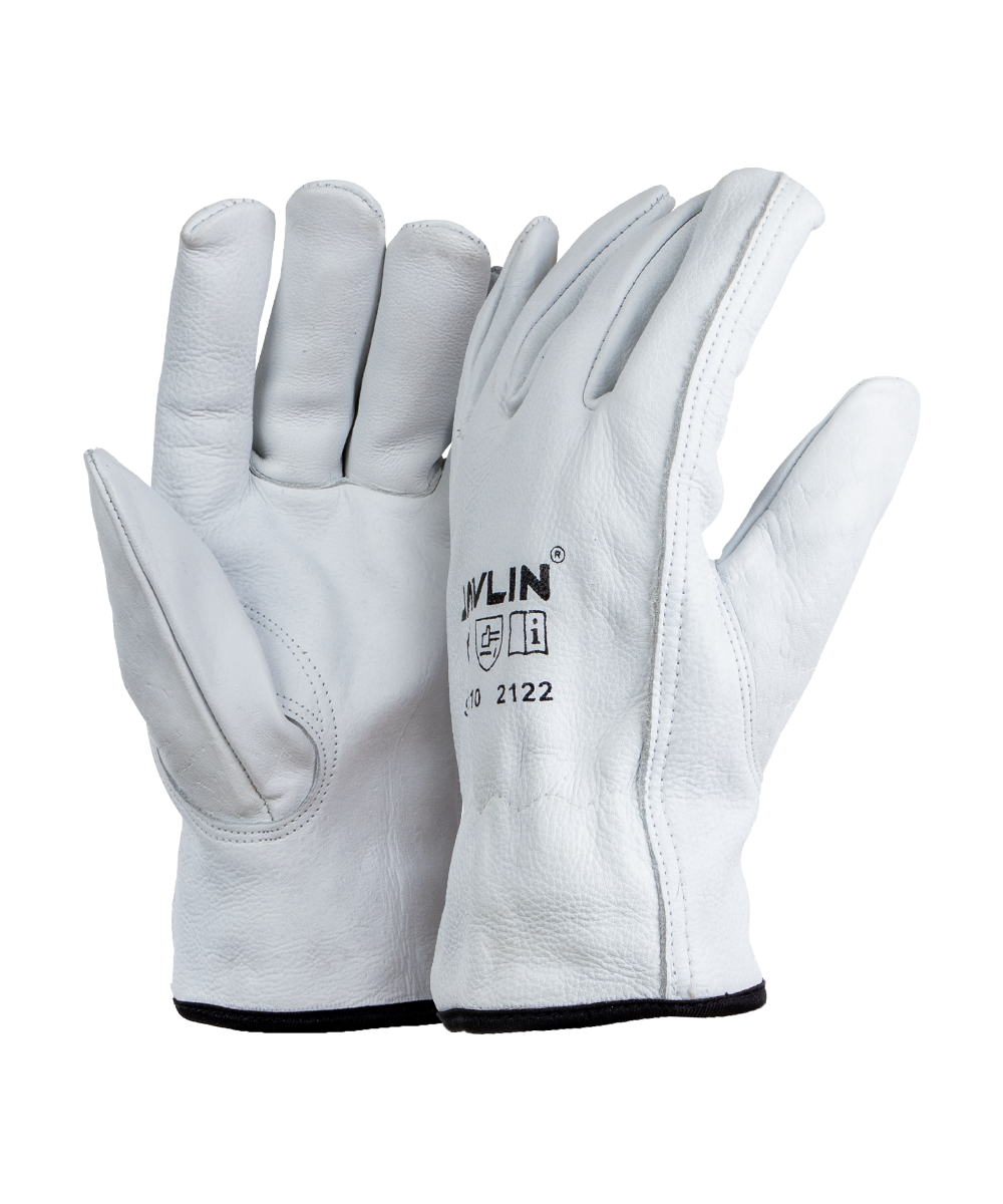 Full Grain White Cowhide Gloves
