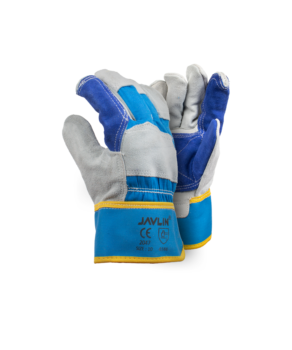 American Riggers Reinforced Chrome Leather Palm Gloves