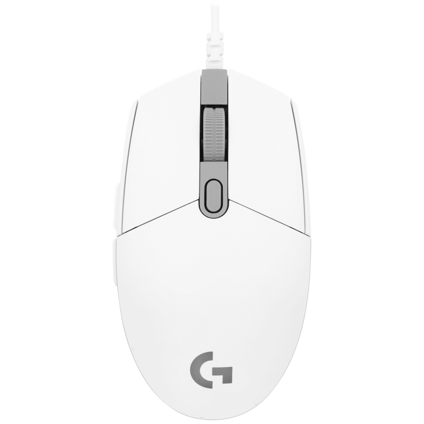 Logitech(R) G102 Lightsync Gaming Mouse - White