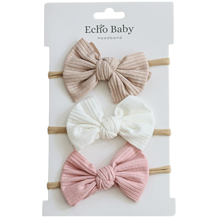 Echo Baby Bow Headbands