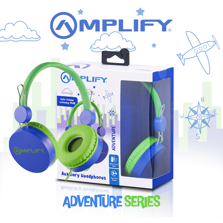 Amplify Kids Adventure Auxiliary Headphone - Image 6