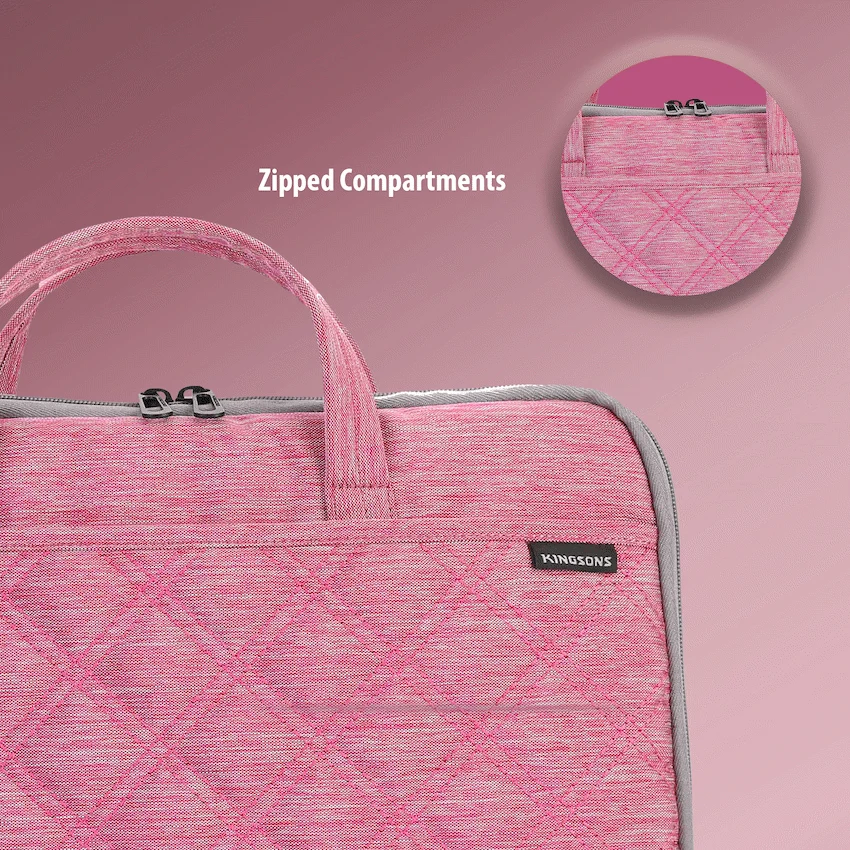 Kingsons Trace 15.6" Laptop Bag Black - Image 17