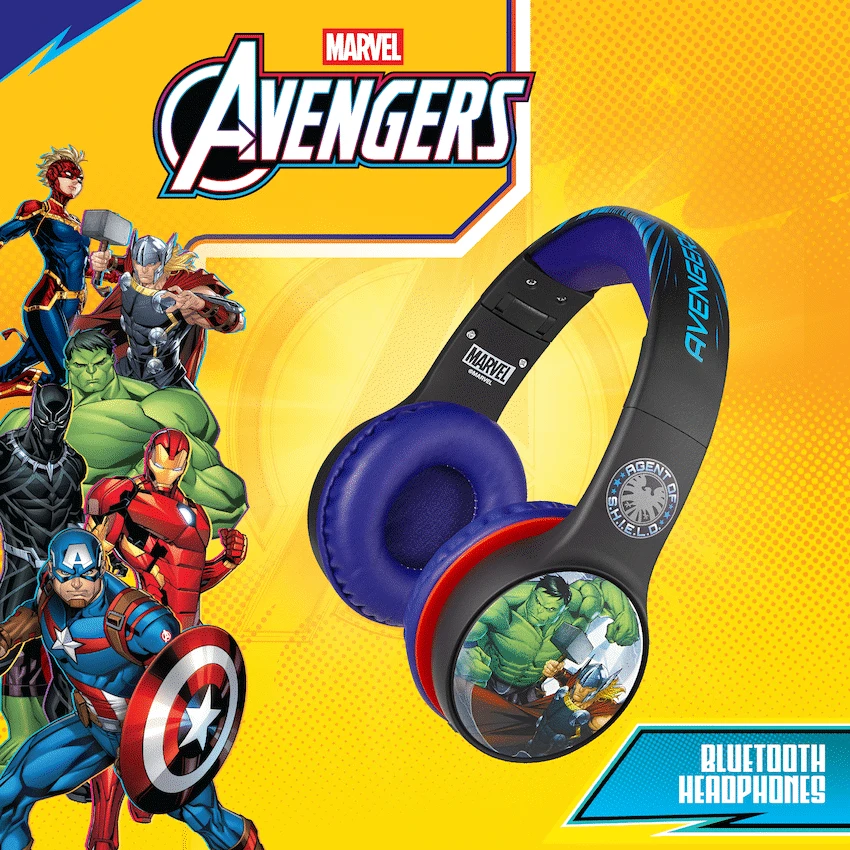 Marvel Avengers Bluetooth Headphones with dB Switch Function - Image 6