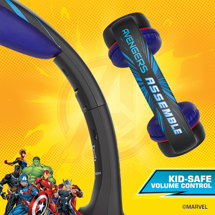 Marvel Avengers Bluetooth Headphones with dB Switch Function - Image 9