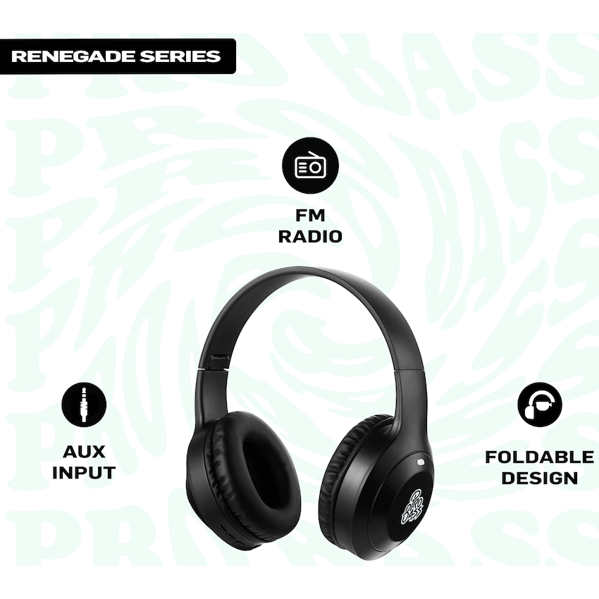 Pro Bass Renegade Series Bluetooth Headphone - Image 5
