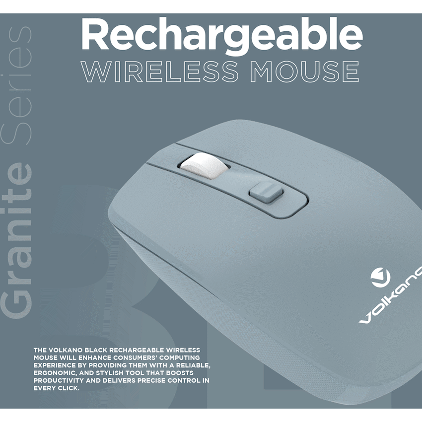 Volkano Granite Series Rechargeable Wireless Mouse - Image 15