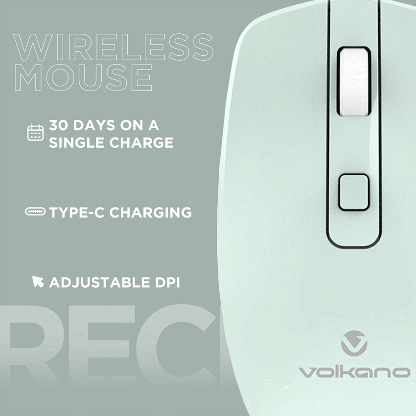 Volkano Granite Series Rechargeable Wireless Mouse - Image 21