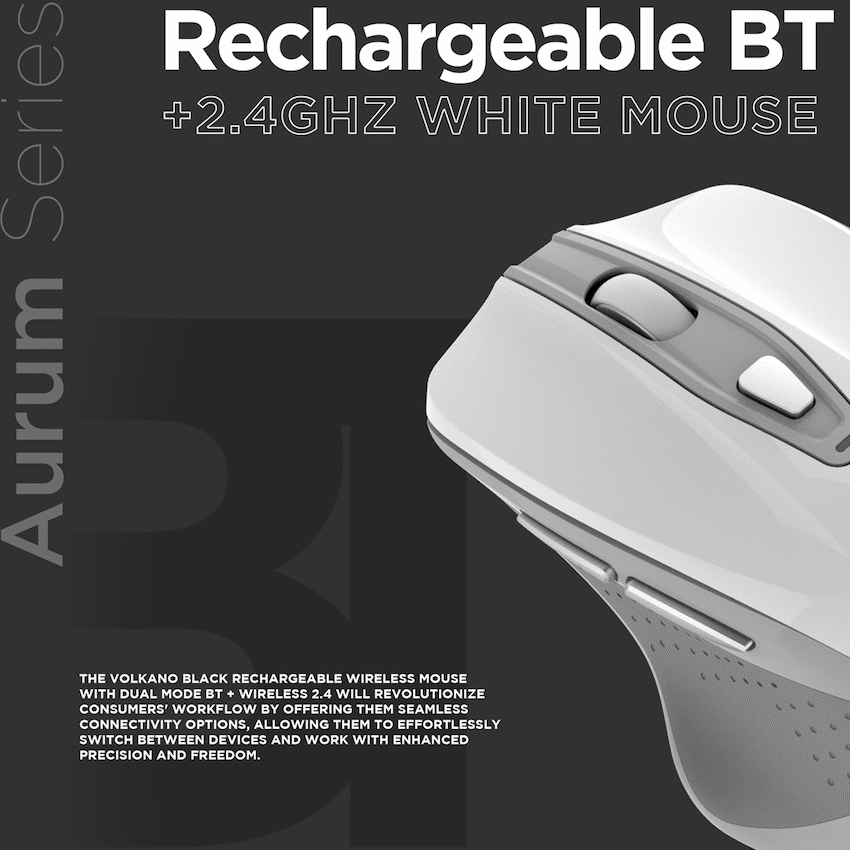 Volkano Aurum Series Bluetooth Wireless Mouse - Image 12