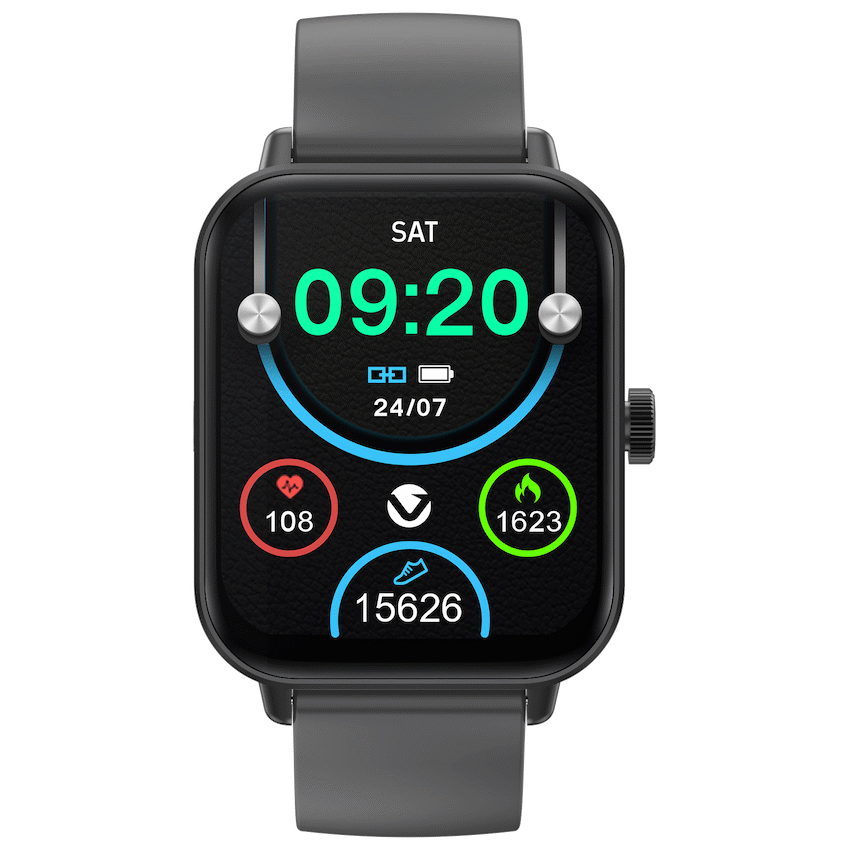Volkano Chroma Series Smartwatch with Black Strap - Image 14