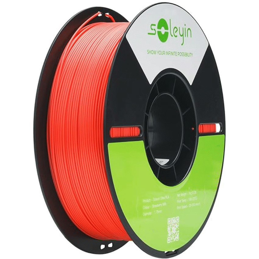 Creality Soleyin Ultra PLA Strawberry Cream 1kg - Updated