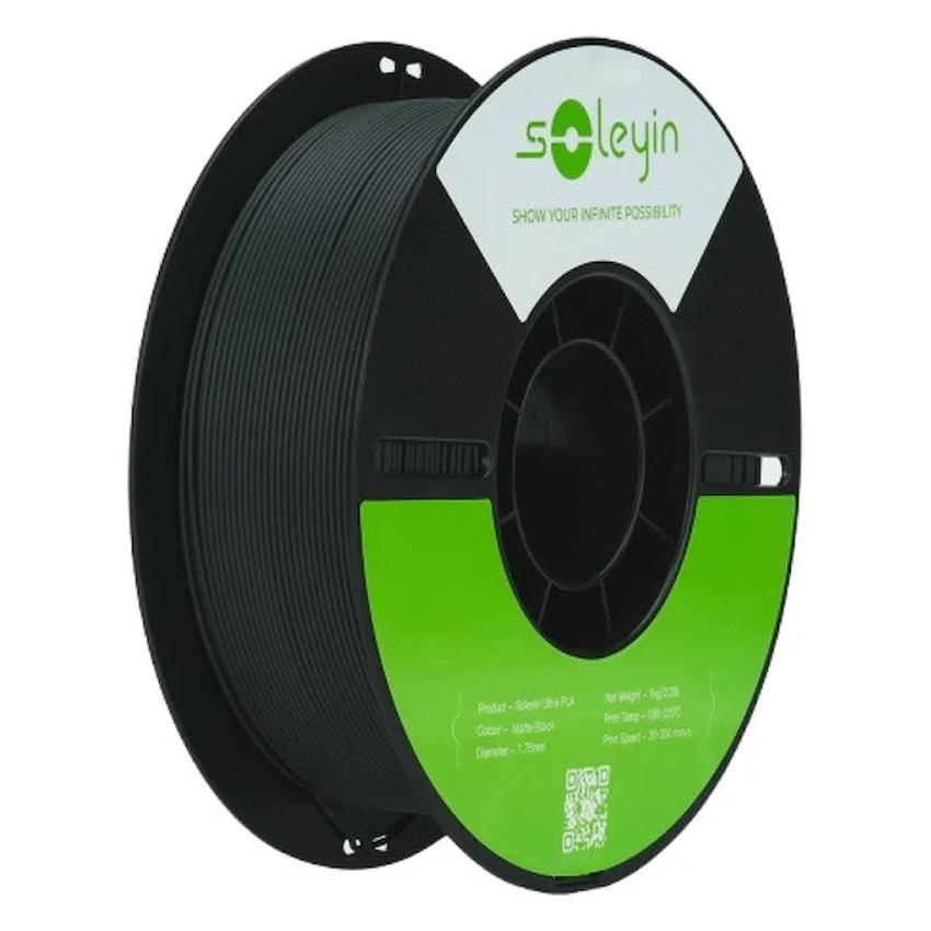 Creality Soleyin Ultra PLA Black 1kg - Updated