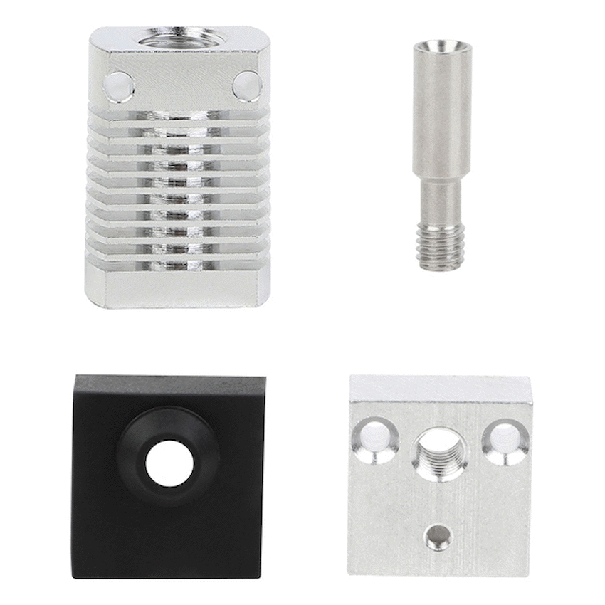 Creality Hotend Accessory Kit 4 Pc - Ender-3 V2, Ender-5 Pro, Ender-5 Plus, Ender-6, etc