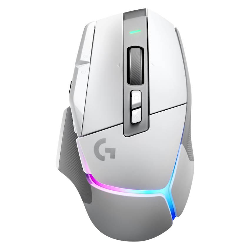 Logitech(R) G502 X Plus Wireless Gaming Mouse - White