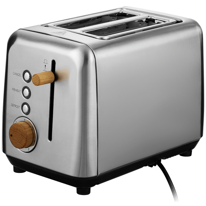 Boden Stark Anson Collection 2-Slice Stainless Steel Toaster