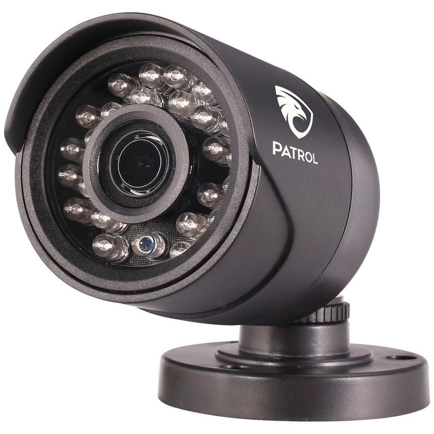 Patrol 1080P Bullet Camera - Black