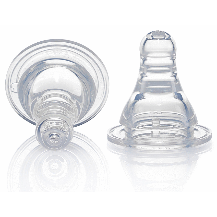 Pigeon Flexible Slim Neck Nipple 2 Pc (S)