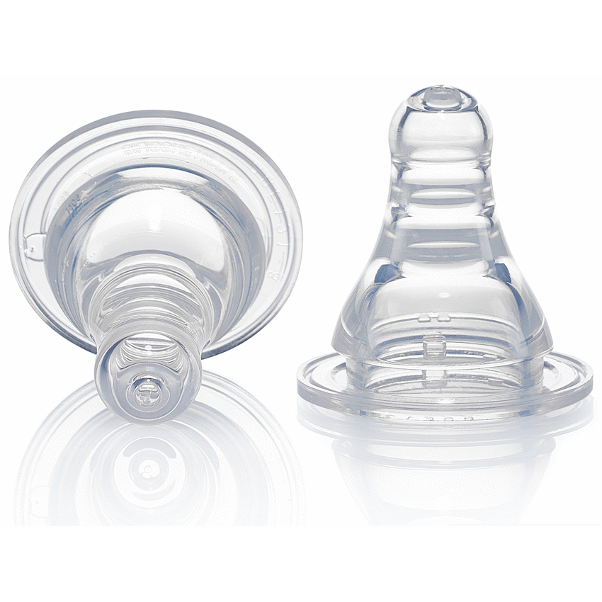 Pigeon Flexible Slim Neck Nipple 2 Pc (Y)
