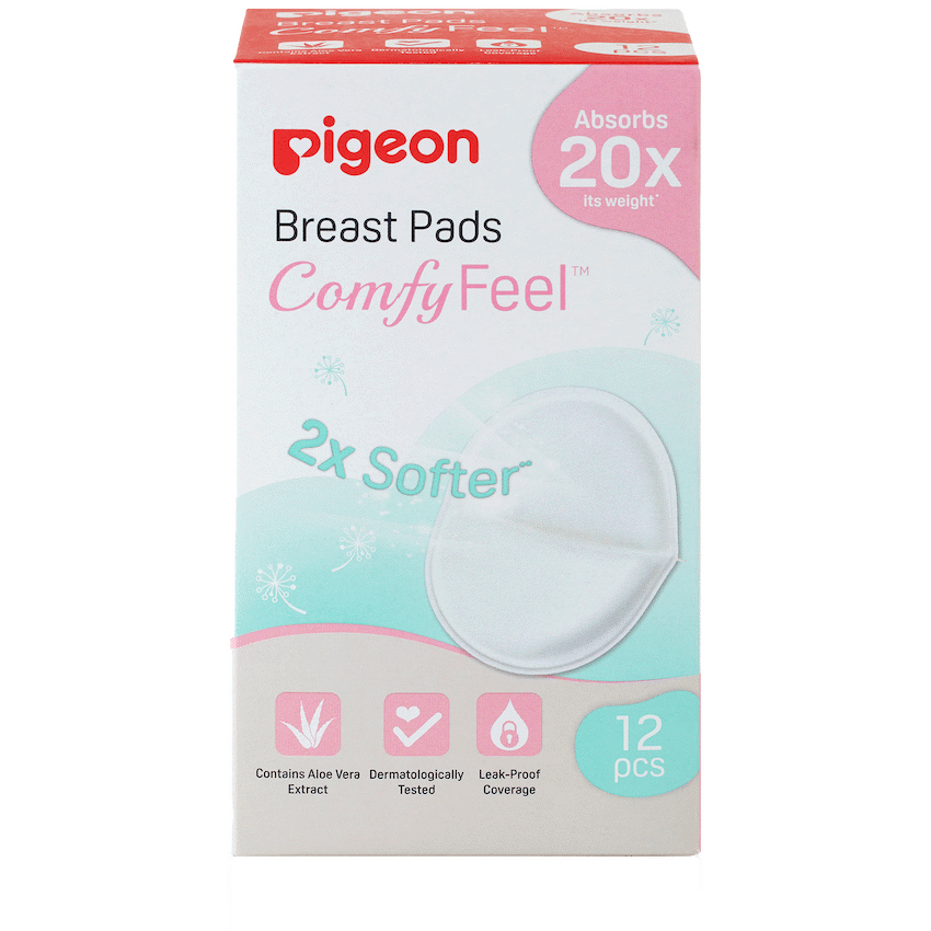 Pigeon Breast Pads Comfy Feel 12 Pc Pack
