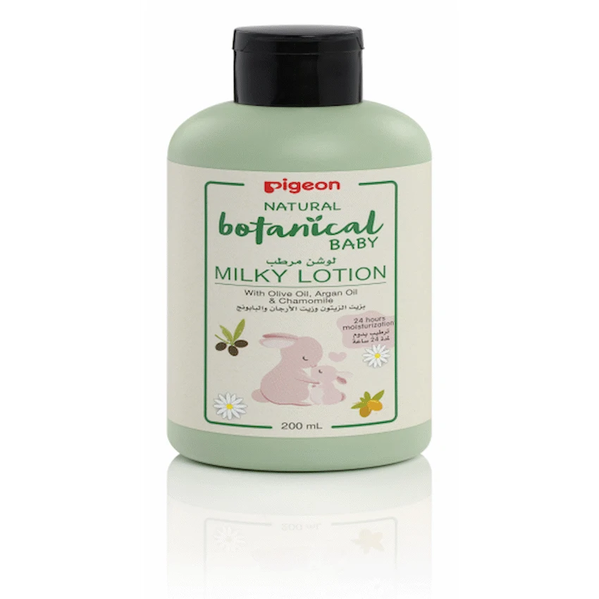 Pigeon - Milky Lotion 200ml Natural Botanical
