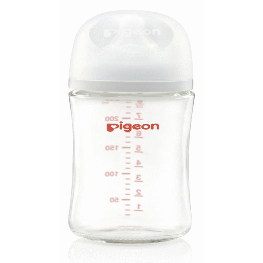 Pigeon Softouch Glass Nursing Bottle 240ml